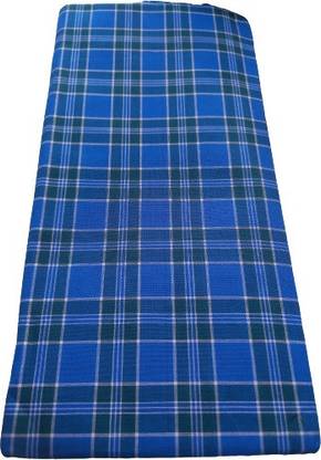 KAS ZAINULABEDIN Checkered Blue Lungi