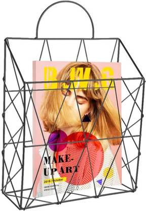moreyaji Magazine Newspaper Rack Holder for Home & Office File Folder Magazine Holder Floor Standing Magazine Holder
