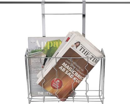 CONVENIEO Folding Magazine Holder, Newspaper & File Organizer for Home, Room & Office Wall Hanging Magazine Holder