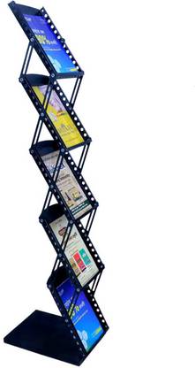 JAISHTEC Floor Standing Magazine Holder Rack Display Stand Floor Standing Magazine Holder