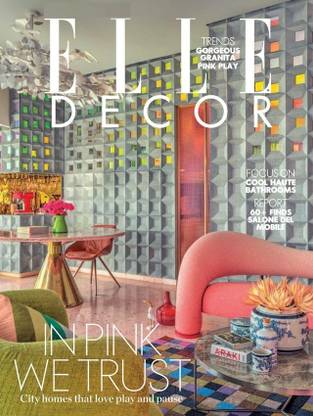 Elle Decor June July 2024 Issue - In Pink We Trust, Home, Decor Magazine Magazines