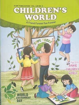 Children's World Magazine, June 2024 Issue, World Environment Day Theme Magazines