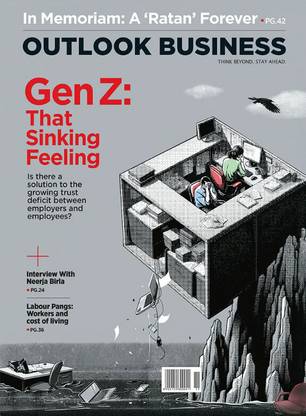 Outlook Business Magazine, November 2024 Issue, Gen Z: That Sinking Feeling Magazines