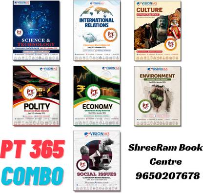 Vision IAS PT 365 2024 Science, IR, Culture, Polity, Eco, Environment, Issues Magazines