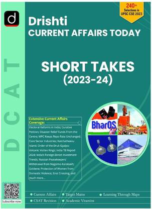Drishti IAS Current Affairs Today English June 2024 - Short Takes 2023-24 Magazines