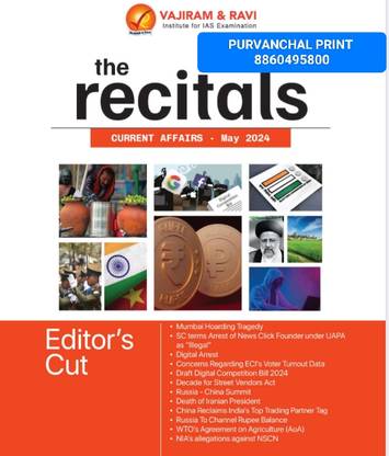 VAJIRAM & RAVI MAY Magazines