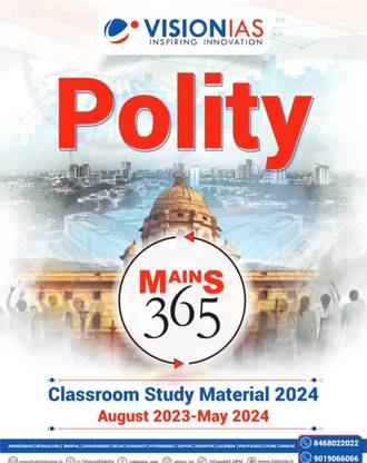 vision ias mains 365 polity english medium 2024 Magazines
