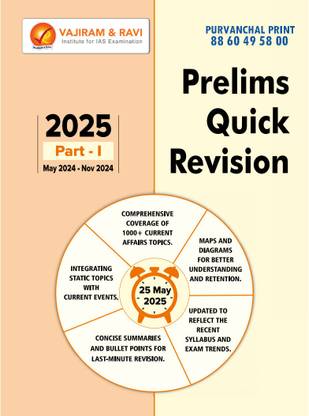 VAJIRAM AND RAVI PRELIMS QUICK BOOK Magazines