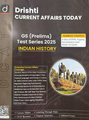 Drishti IAS Current Affairs Today English December 2024 - Indian History Magazines