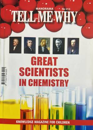 Manorama Tell Me Why June 2024 - Great Scientists In Chemistry Magazines