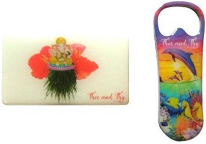 Thee and Thy Cute Different Designs Fridge Magnets for Decoration,Bottle opener Fridge Magnet Fridge Magnet Pack of 2
