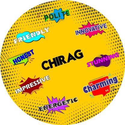 Impresion Chirag Customised Stylish Fridge Magnet Return Gifts on Happy Birthday Fridge Magnet Pack of 1