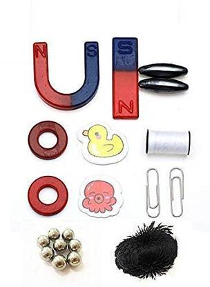 BM RETAIL Magnet kit Magnetic Play Set for Kids- Multi Color Multipurpose Office Magnets Multipurpose Office Magnets Pack of 8