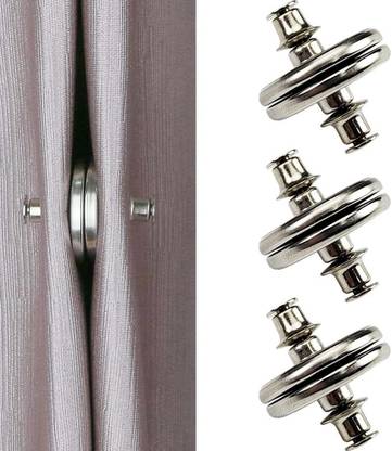 TGOPIT Magnets Closure Curtain Weights Magnets Button to Keep Curtain Closed Magnetic Paper Holder Pack of 4
