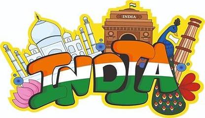 Skywalk India Souvenir Wooden MDF India Fridge Magnet (Multicolour) M-690 Fridge Magnet Pack of 1