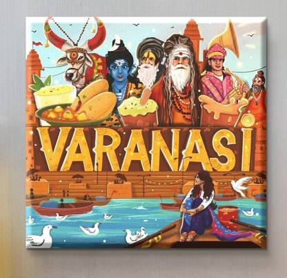 Printsy Varanasi Fridge Magnet Pack of 1
