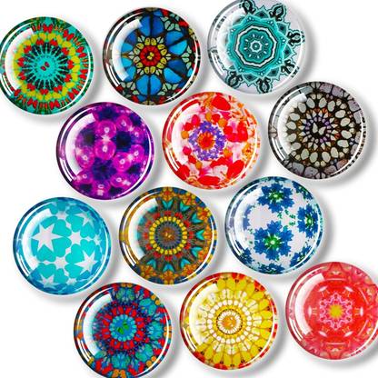 primetreads pack of 12 Decorative Magnet Fridge Magnet Tree Set Fridge Magnet Pack of 12