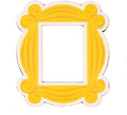 Bigsmall Acrylic Friends Peephole Frame Fridge Magnet(7 x 6.5 cm) Fridge Magnet Pack of 1