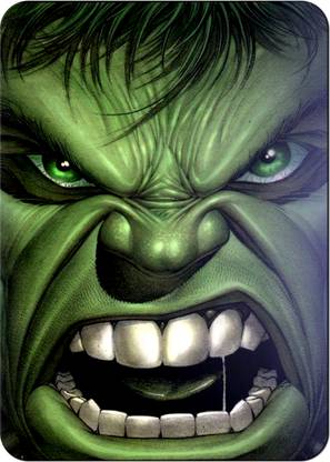 Blue Nexus Blue Nexus The Incredible Hulk Superhero Fridge Magnet, 4x5" inch_FMGTC21 Fridge Magnet Pack of 1