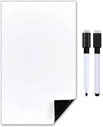 KRYTONE 1Pcs A4 Marker Message Board Magnetic Fridge Soft Whiteboard Multipurpose Office Magnets Pack of 1