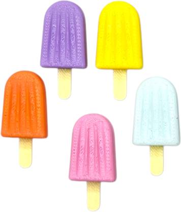 HOBIGO HOBIGO 3D Popsicles Fridge Magnet Fridge Magnet Pack of 5
