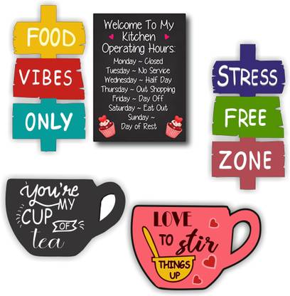 Brothers Creation Fridge Magnet Decorative Item for Refrigerator|Almirah| Fridge Magnet Fridge Magnet, Kitchen Organiser Magnet Pack of 5