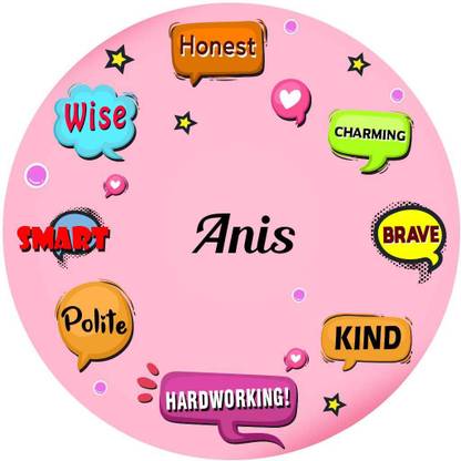 ARTBUG Stylish Fridge Magnet -Gift for Son, Daughter, Kids, Friend, Name -Anis Fridge Magnet Pack of 1