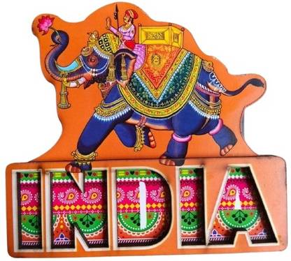 kanhaji creations KCINE20 Fridge Magnet Pack of 1