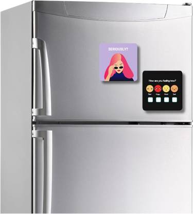 Rays Of Ink Printed Fridge Magnets Fridge Magnet Pack of 2