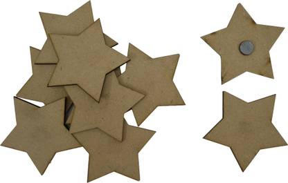 Maitri Set Of 30 Star Shaped Magnet is Suitable For Craft and Painting Activities Fridge Magnet, Door Magnet, Multipurpose Office Magnets Pack of 30
