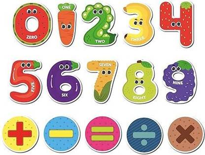 Mini Leaves Mini Leaves Magnetic Fridge Magnets Shape Learning Toys for kids 3+ Fridge Magnet Pack of 1