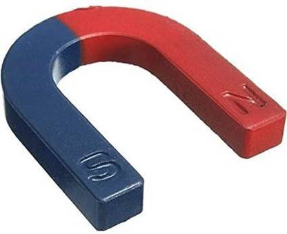 NAUDH U-Shaped Magnet, Alnico Multipurpose Office Magnets Pack of 1