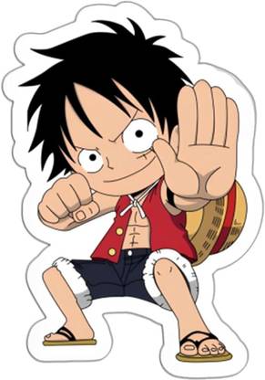 StarLaser Anime Monkey The Luffy258 Fridge Magnet for Refrigerator Set of 1, Multicolor Fridge Magnet Pack of 1