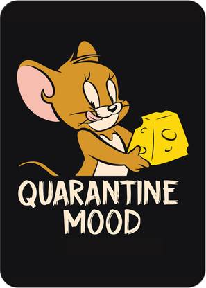 Blue Nexus Blue Nexus Quarantine Mood Tom and Jerry Fridge Magnet, 4x5" inch_FMGTK289 Fridge Magnet Pack of 1