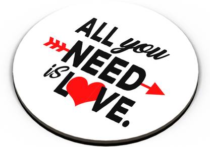 ICARUSBOX Icarus Box All you need is love Fridge Magnet | Home Office Fridge Magnet Pack of 1
