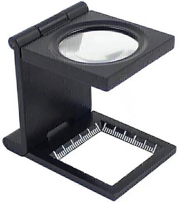 oddpod 9005D 10x Metal Folding Magnifying Loupe 10X Magnifying Glass