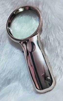 paliwalcreation 2 LED Photoelectric Magnifier 70MM Reading Observing magnifying glass 70mm led Magnifier