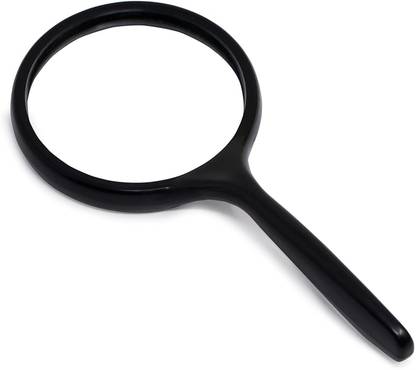 DELINGER Double High Power Handheld for Reading and viewing small objects 20X 75MM MAGNIFYING GLASS