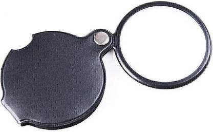 KRAFTMASTERS Magnifier Pocket Folding Magnifying Glass Loupe Pocket Spiege-60mm 5x Pocket Folding Magnifying Glass