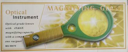 Preet MAGNIFYING CLASS 4X & 6X MAGNIFING GLASS
