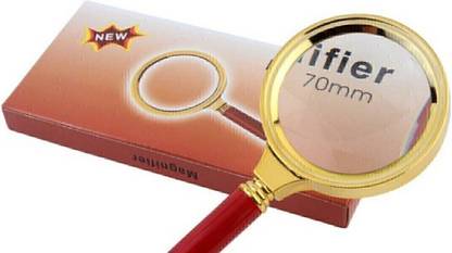 Sukot Magnifying Tool 10x Magnification 70 mm Zoom Magnifier Glass