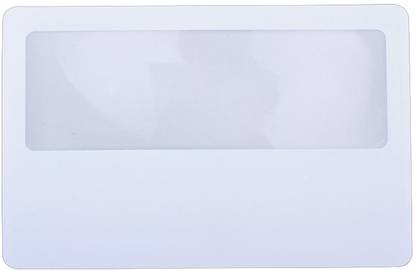 AEC Credit Card Size Magnifier Lens Reading Plastic Pocket Magnifier Card 3x Magnifier