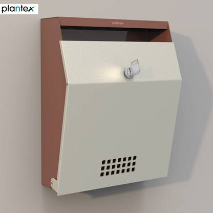 Plantex Metal Letter Box/Complaint Box/Suggestion Box for Office/Post Box for Home Wall Mounted Mailbox