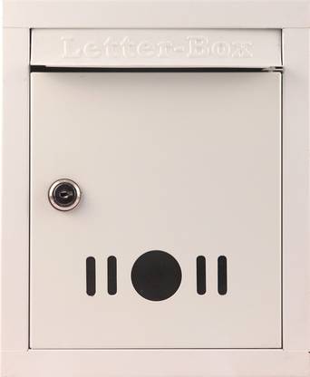 Hustle Grind Hustle Grind Mail Box/Letter Box for Home and Office with Key Lock Big Size Wall Mounted Mailbox