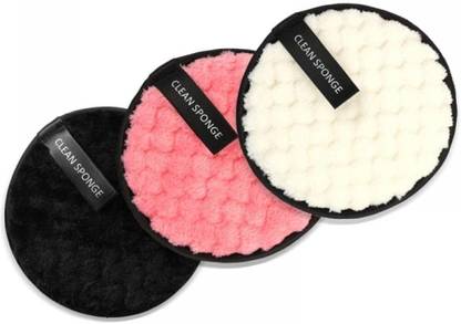 RIXTEC Makeup Removal Reusable Cleansing Pads, Easily Removes Face & Eye Makeup Remover