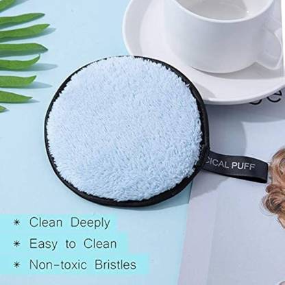 MYEONG Reusable Makeup Remover And Cleansing Multi Color Pads Sponge Makeup Remover