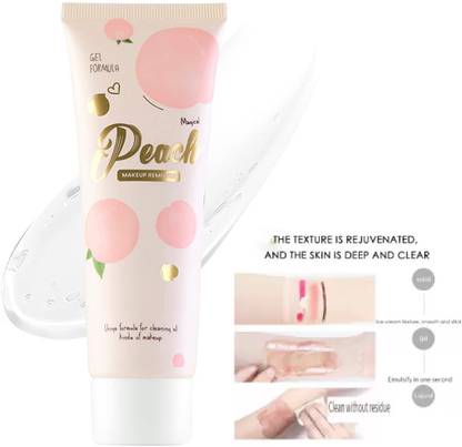 tanvi27 Peach Makeup Remover | Unique Formula For Cleaning All Kinds Of Makeup Makeup Remover