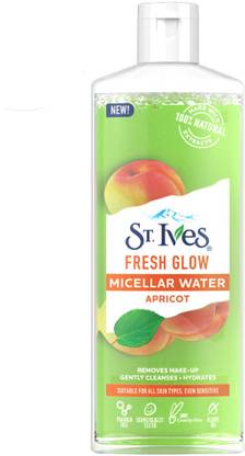 ST.IVES Fresh Glow Apricot Micellar Water Makeup Remover
