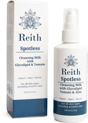 REITH Spotless Cleansing Milk|Make up Remover| with Vit E & Tomato Extract Makeup Remover