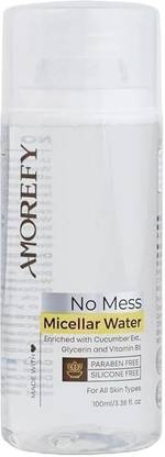AMOREFY Micellar Water | Enriched With Cucumber Extract, Glycerin And Vitamin B5 Makeup Remover